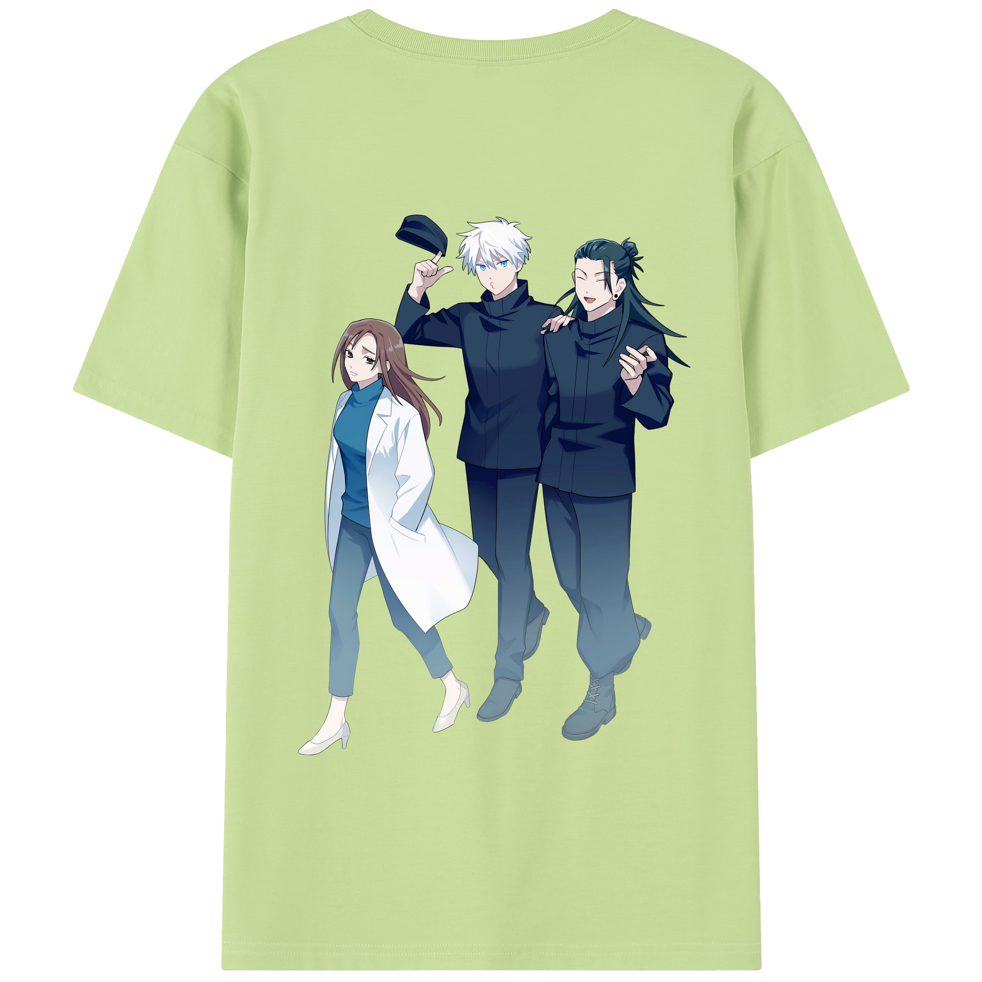 （画像用） 呪術廻戦 Jujutsu Kaisen 綿100％半袖Tシャツ（背面プリント）